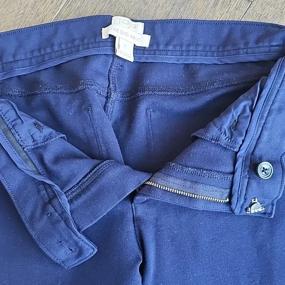 J.Crew Gigi Slim Ankle Pants Bundle Size 4 Black & Navy - Picture 5 of 11